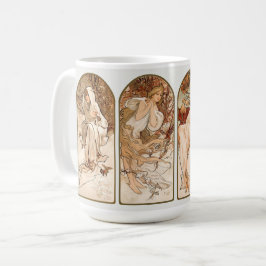MUGG: ALPHONS MARIA MUCHA : KASONERNA KAFFEMUGG