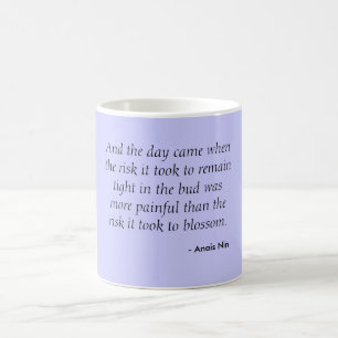 Mugg - Anais Nin blommar