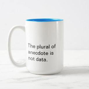 Mugg - Anekdotens plural är inte data