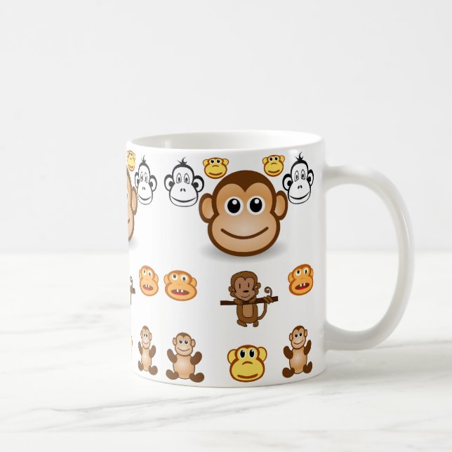 mugg apor (Höger)
