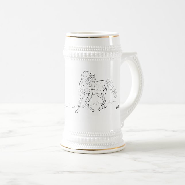 Mugg: Arabiska Sejdel (Framsida höger)
