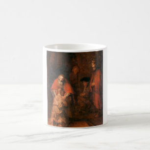 Mugg Återlämnande av prodigal Son Rembrandt