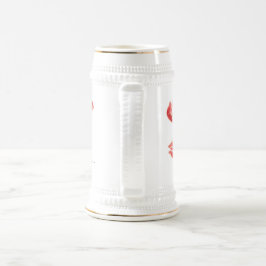 Mugg av kyss och kärlek