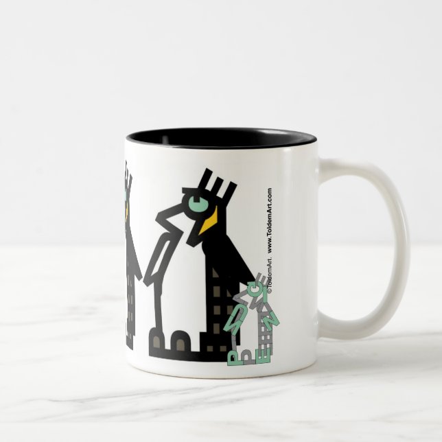 Mugg av pingvin (Höger)