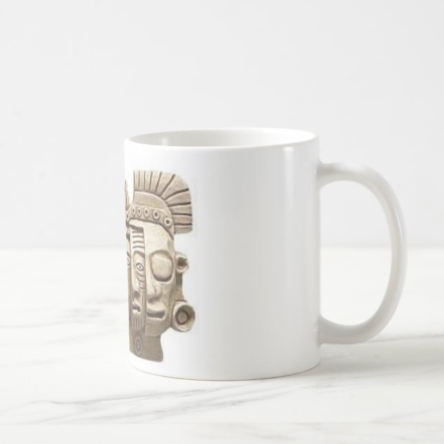 Mugg: Aztecen maskerar Kaffemugg (Höger)