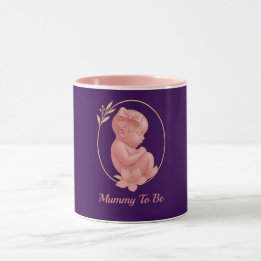 Mugg - Babyfirande: Mamma på väg