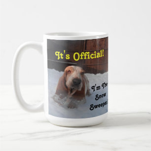 Mugg Basset Hound Snö Sweeper