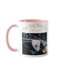 Mugg - Bästa hundmamma någonsin Mugg - Anpassad bi