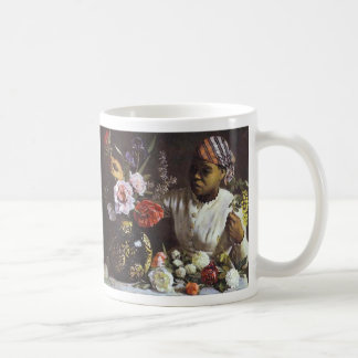 Mugg: Bazzile Negress med pioner Kaffemugg