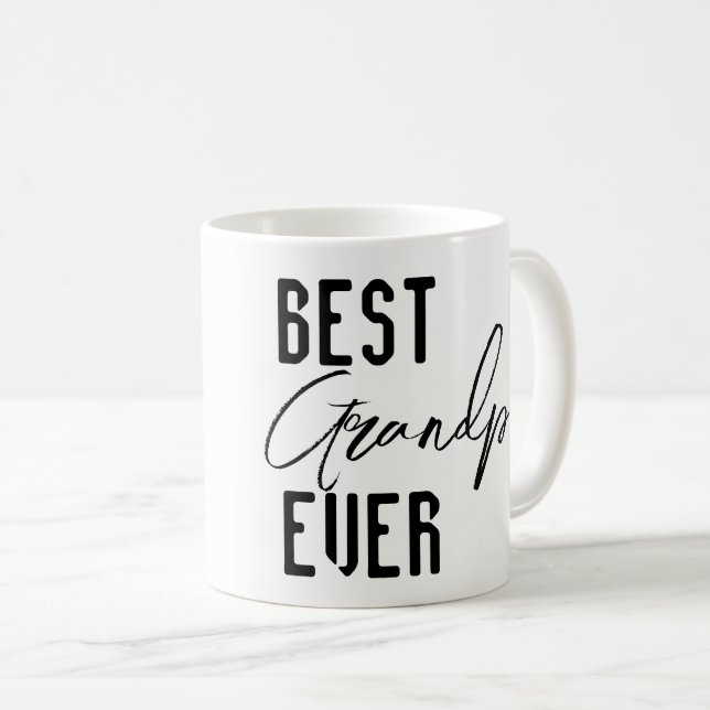 Mugg Best Grandpa nånsin (Framsida höger)