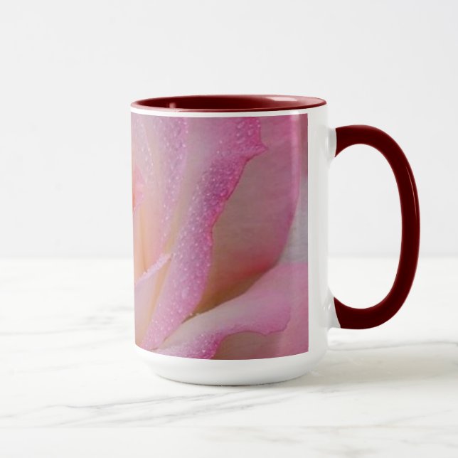 Mugg Bevackra Rosa ros (Höger)