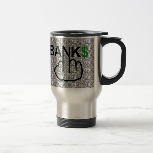 Mugg Bird Flipping Banker Corrupt (Höger)