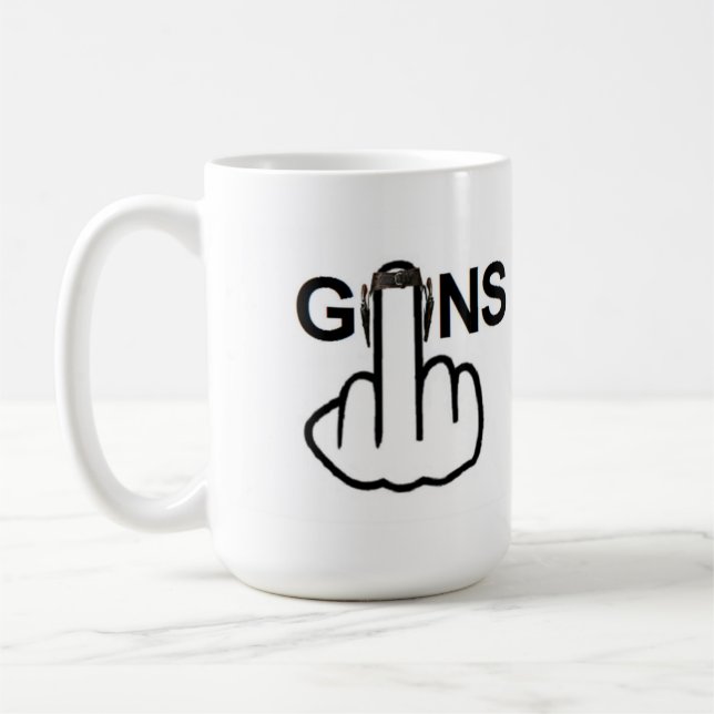 Mugg Bird Flipping Guns Flip (Vänster)