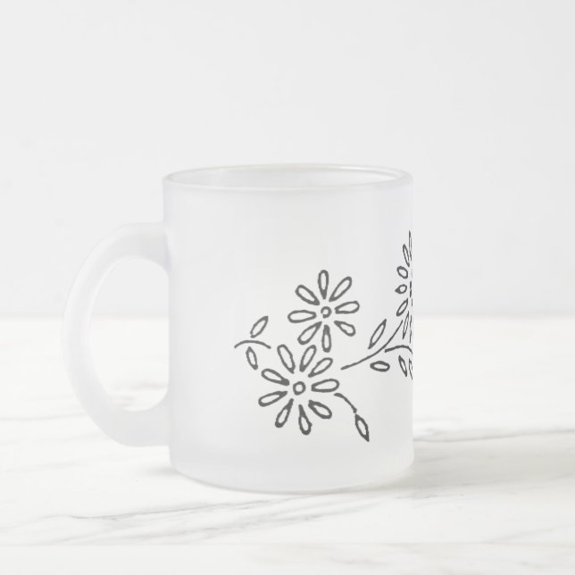 MUGG BLOMMIGT DESIGN (Vänster)
