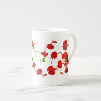 Mugg Bone China Royal Poinciana Benporslin Mugg