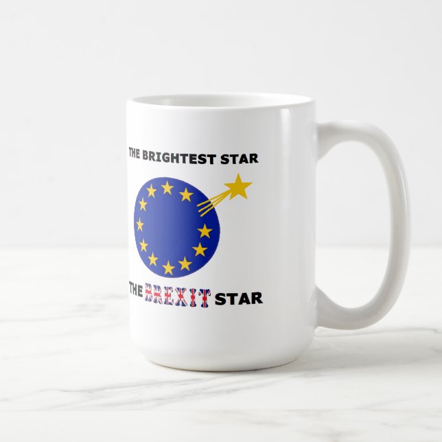 Mugg Britain the Brexit Star (Höger)