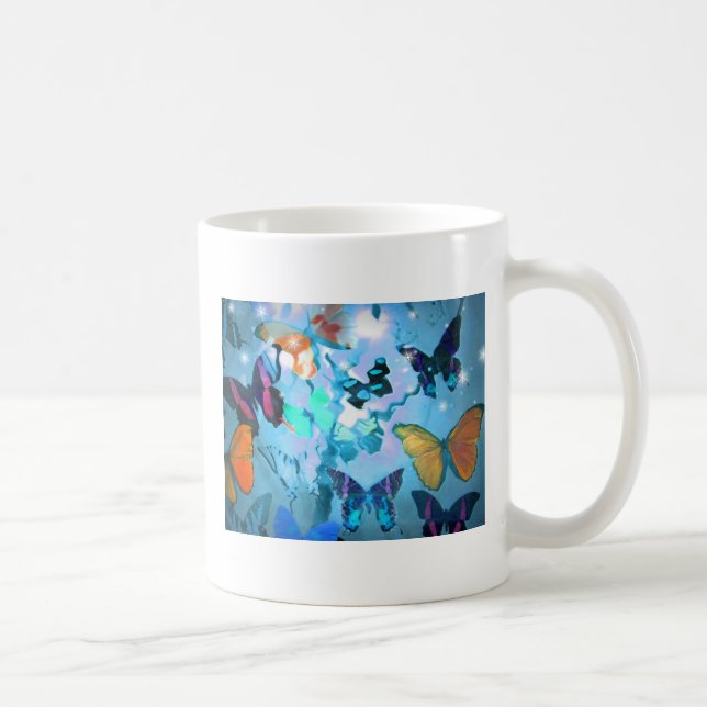 Mugg, Butterfly Heaven Kaffemugg (Höger)