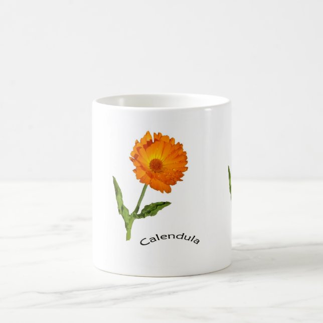 Mugg - Calendula Flowers (Center)