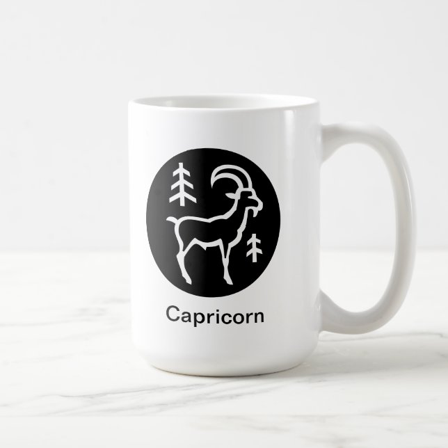 Mugg - Capricorn i cirkel (Höger)