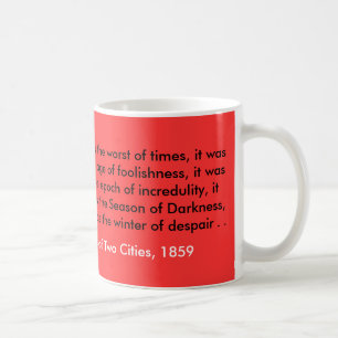 Mugg Charles Dickens, en saga av två städer