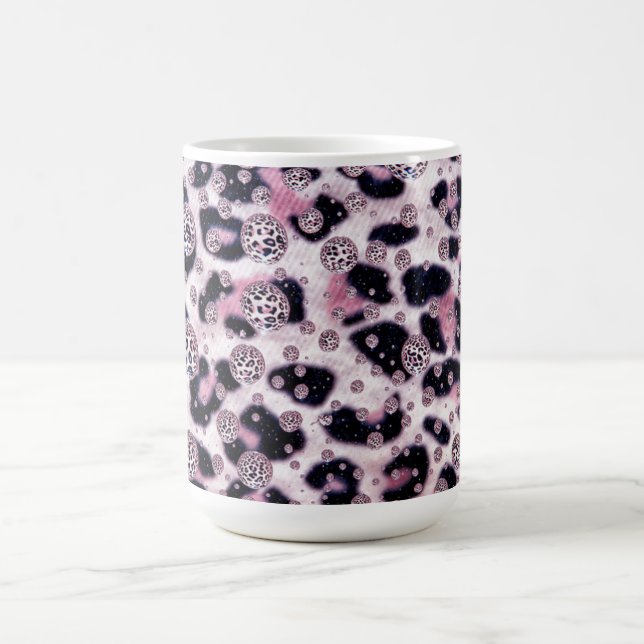 Mugg/Cheetah-utskrift Kaffemugg (Center)