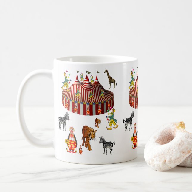mugg cirkus (Med munk)