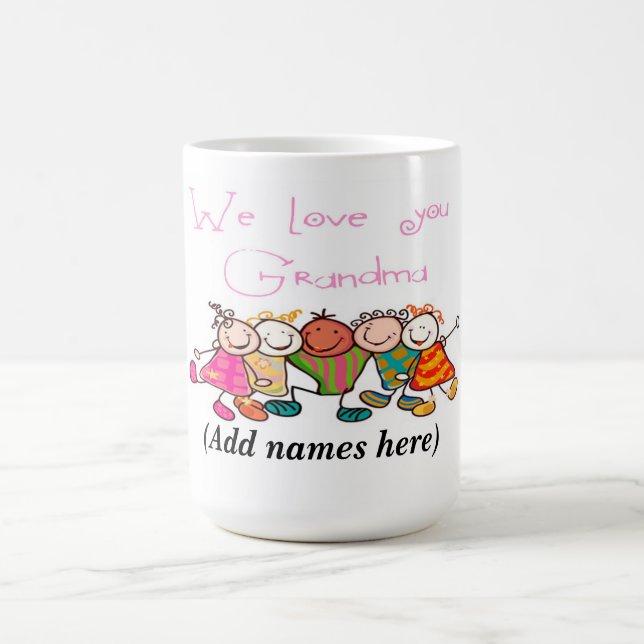 Mugg/citat "Vi kärlek du morma" Kaffemugg (Center)