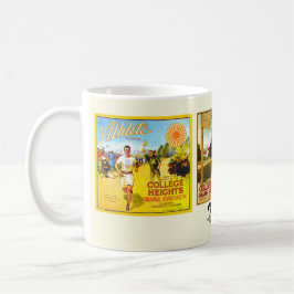 Mugg - Claremont CA - Fruit Låda-etiketter