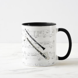Mugg - Clarinets med lakan musik