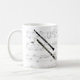 Mugg - Clarinets med lakan musik