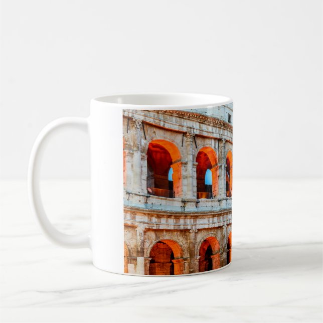 Mugg Colosseum Rom Italien (Vänster)