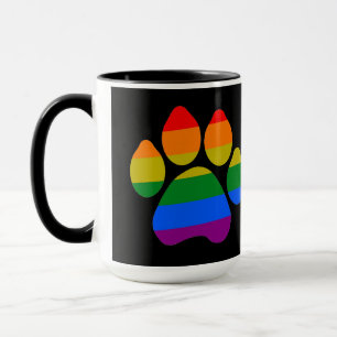Mugg Diamond Rainbow Tass