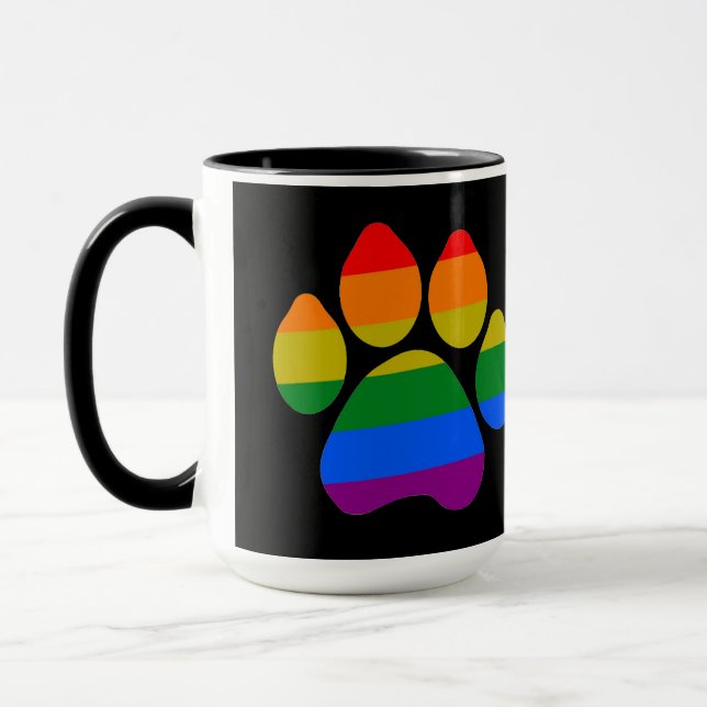 Mugg Diamond Rainbow Tass (Vänster)