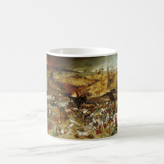 Mugg: Dödstriumfen Pieter Brueghel den äldre Kaffemugg (Center)