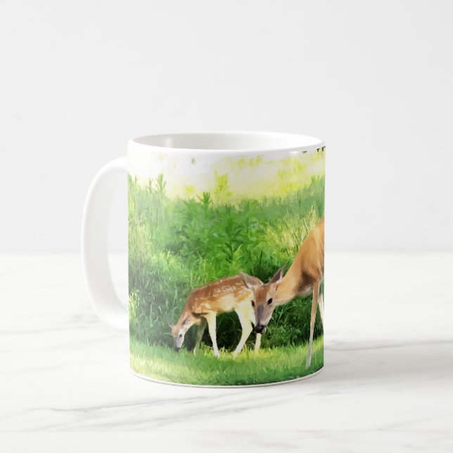 Mugg Doe & Fawn (Framsida vänster)