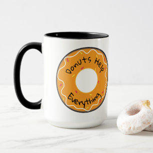 Mugg Donuts Hjälp allt