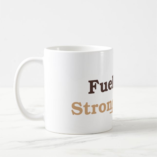 Mugg Driven Av Starkt Kaffe (Vänster)