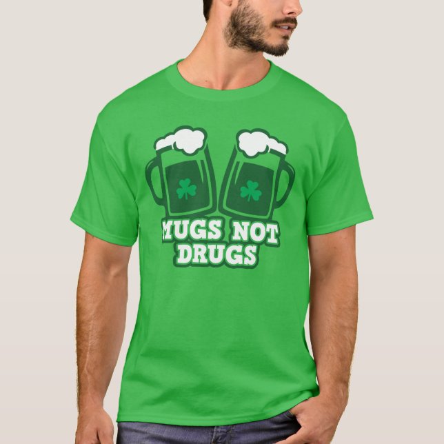 Mugg Ej narkotika T Shirt (Framsida)