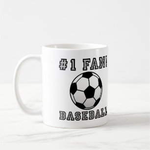 Mugg eller travel mug för baseballfläkt inte rolig