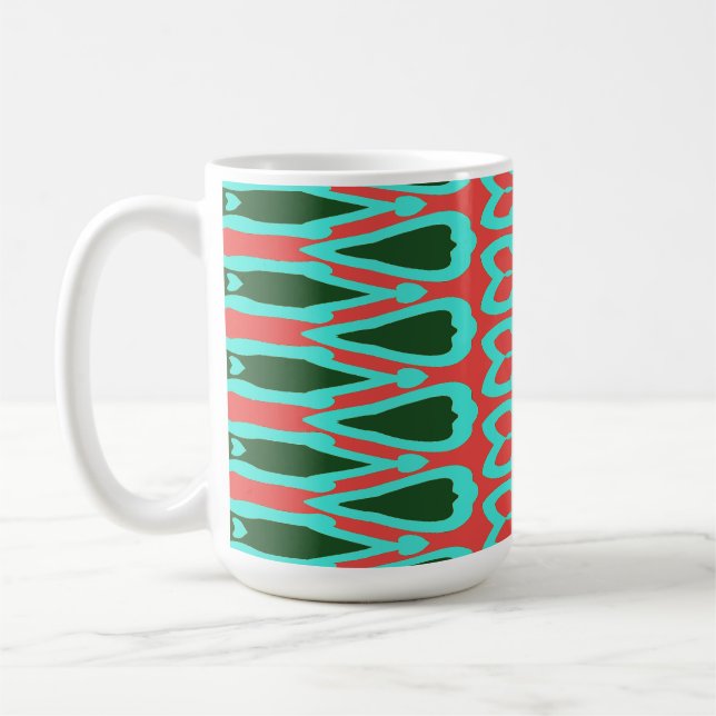 Mugg, En elegant många färg-trendig Kaffemugg (Vänster)