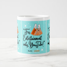 Mugg: Endast för underhållning, YouTube!