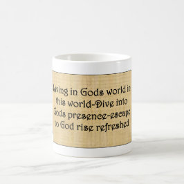 Mugg "Escape to God"