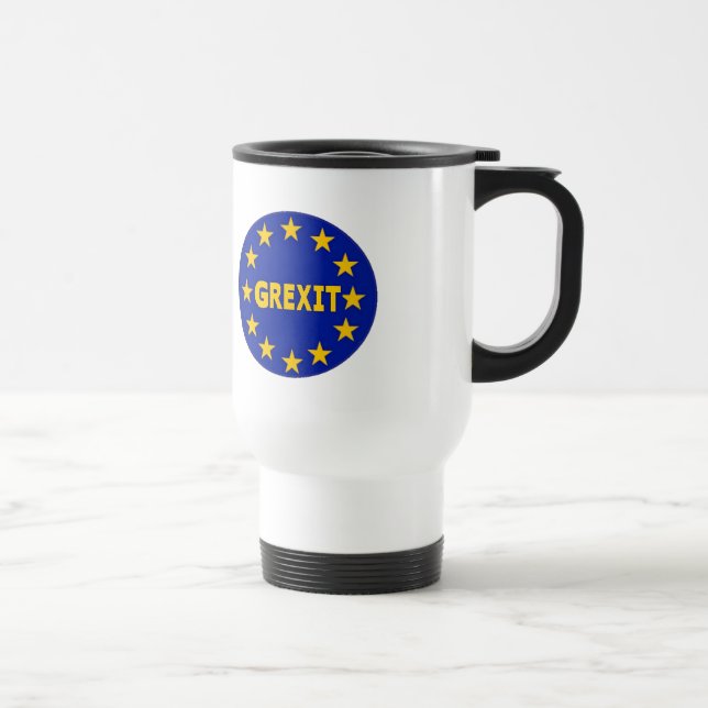 Mugg EU Grexit (Höger)