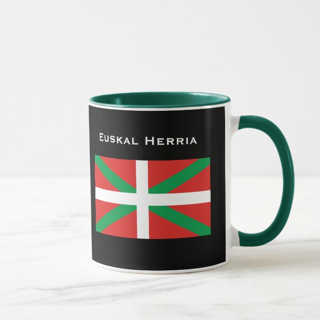 Mugg Euskal Herria för BASQUE*-landkaffe (Höger)