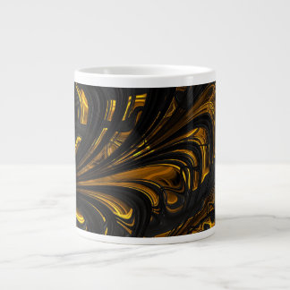 Mugg - F1489 "Svart Guld-flöde" Jumbo Mugg