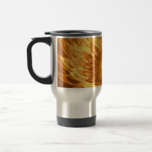 Mugg Fantasy Flowers Gult