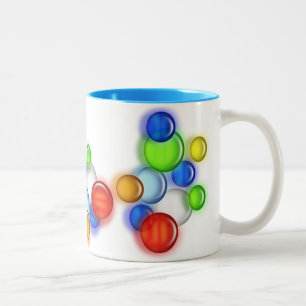 Mugg - Färgad Bubbles