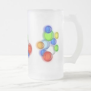 Mugg - Färgade bubblor