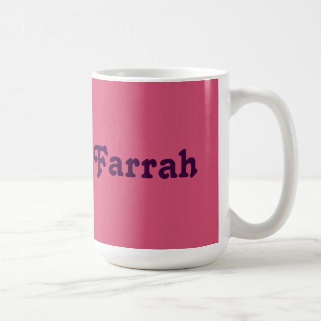 Mugg Farrah (Höger)