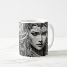 Mugg - Female Viking